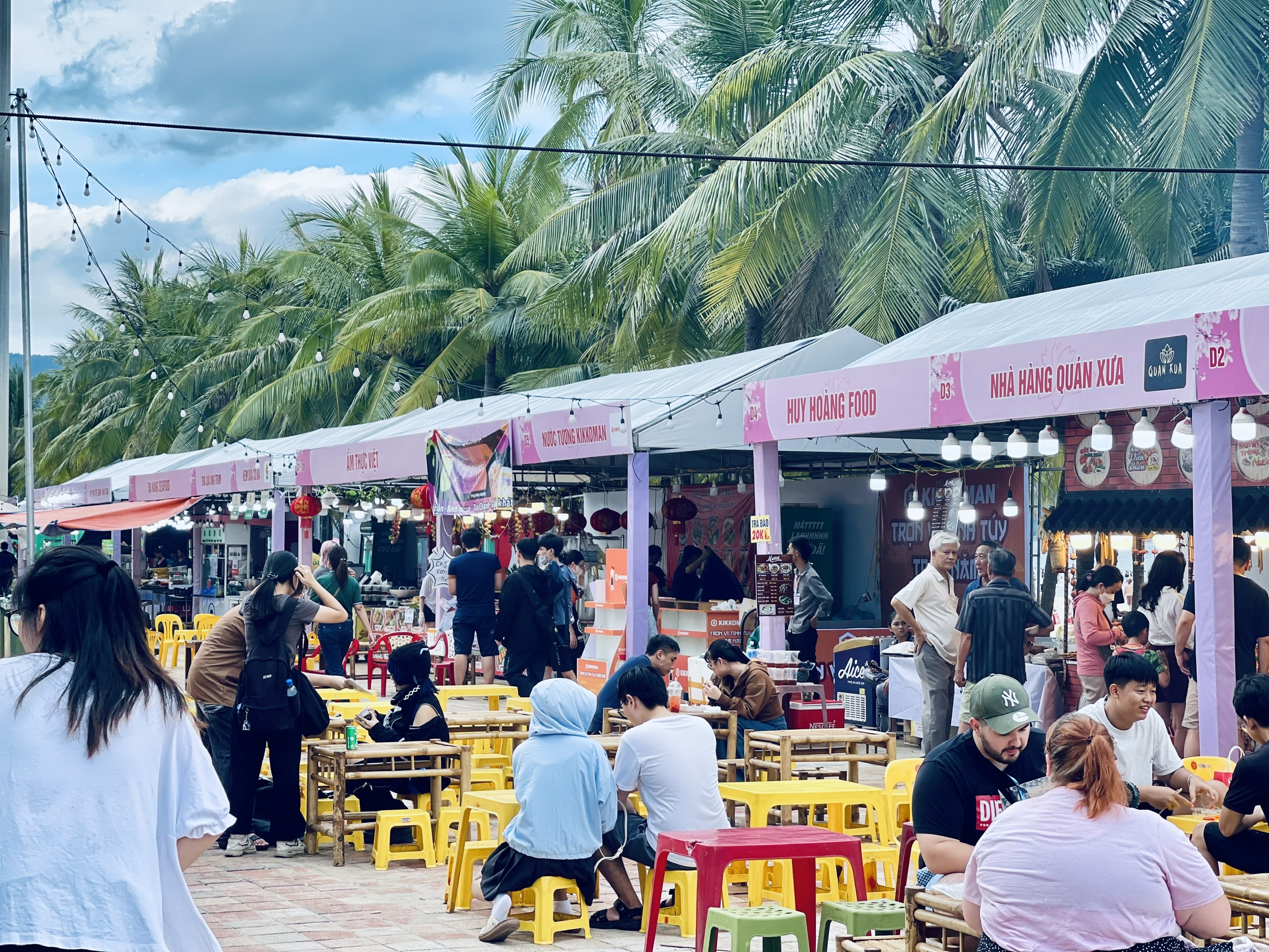 Không gian hội chợ Lễ hội Việt Nam - Nhật Bản 2025