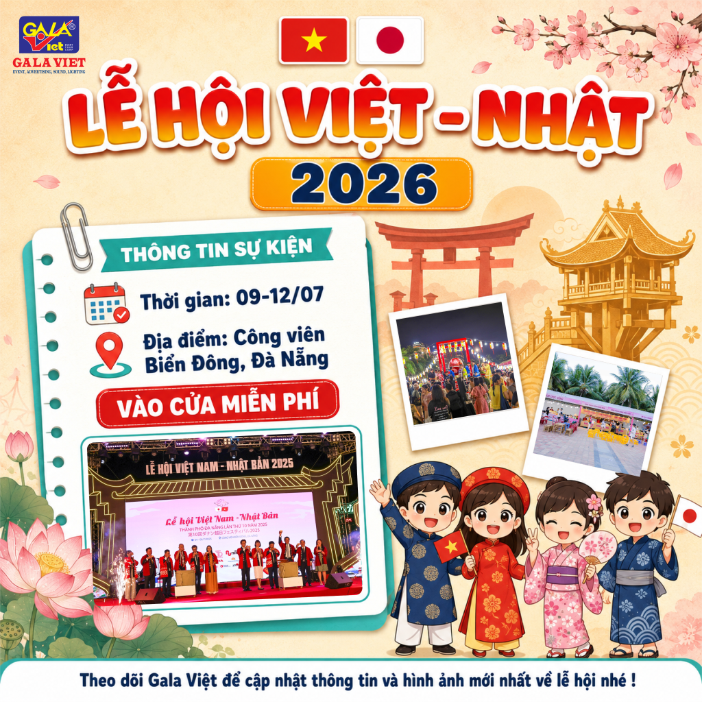 Lễ hội Việt Nam Nhật Bản 2026 Đà Nẵng